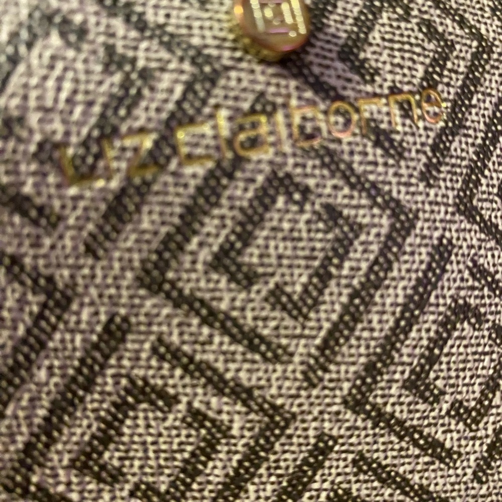 Liz Claiborne  Geometric Pattern Crossbody Bag - beige gold - Picture 2 of 7